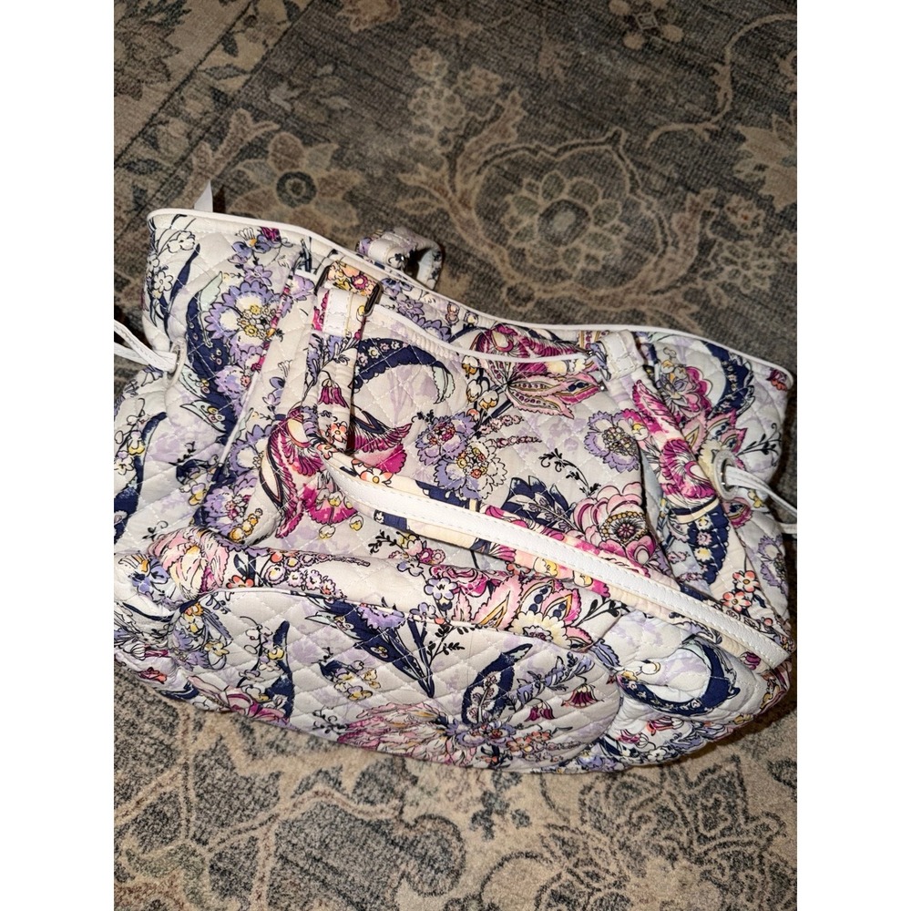 Vera Bradley Hummingbird Park Glenna Satchel Bag - Picture 4 of 4